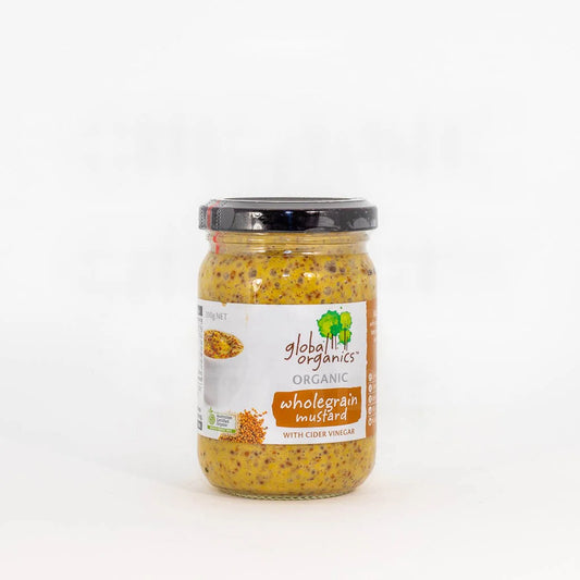 Global Organics - Wholegrain Mustard 180g