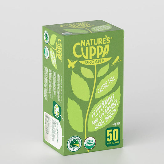 Nature's Cuppa - Peppermint Spearmint Herbal Tea 50s