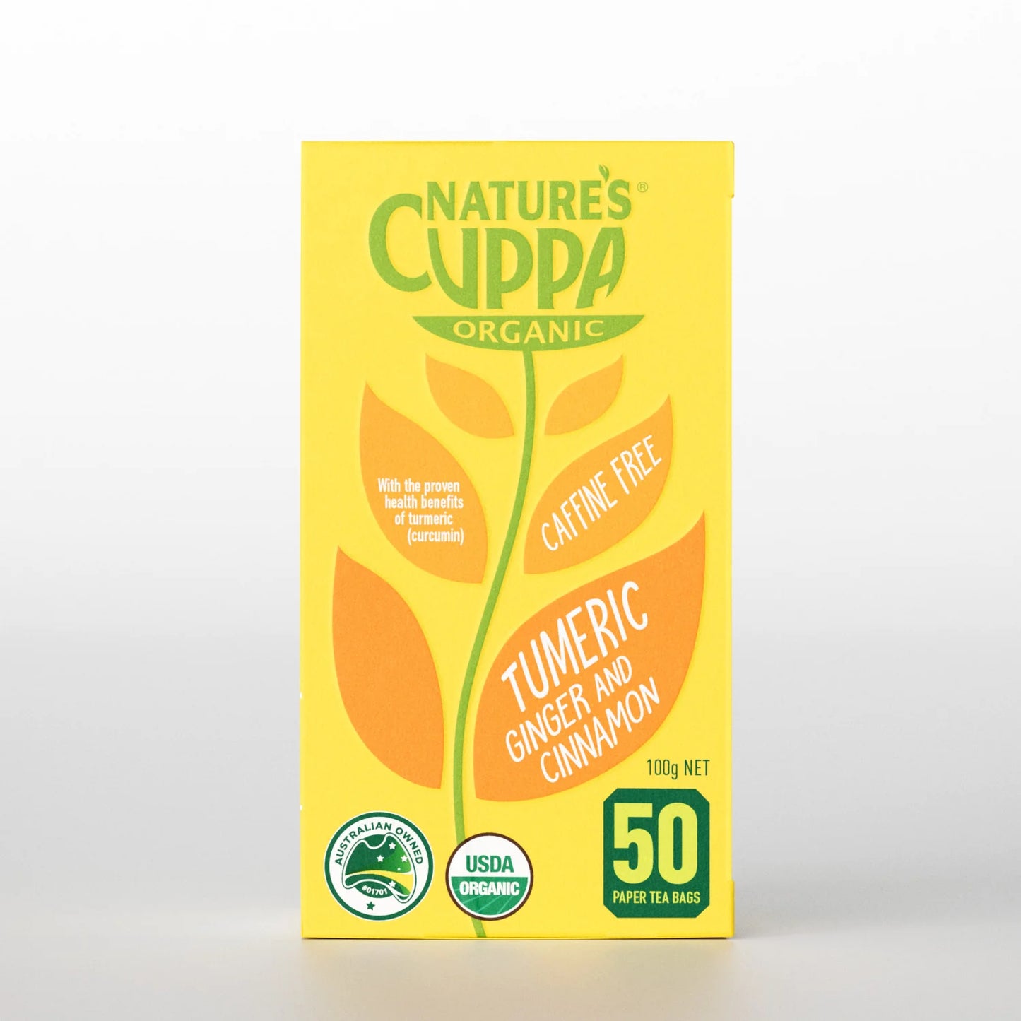 Nature's Cuppa - Tumeric Tea 50s
