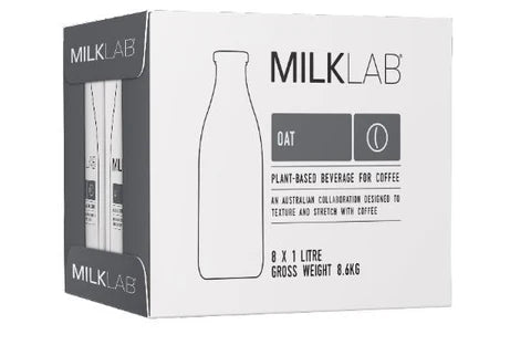 Milk Lab - Oat Milk Slab 1L X 8 1lt