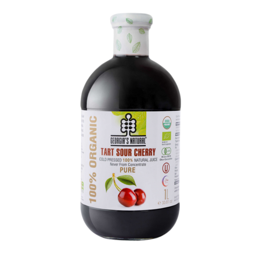 Georgia's Natural - Organic Tart Sour Cherry Juice 1lt