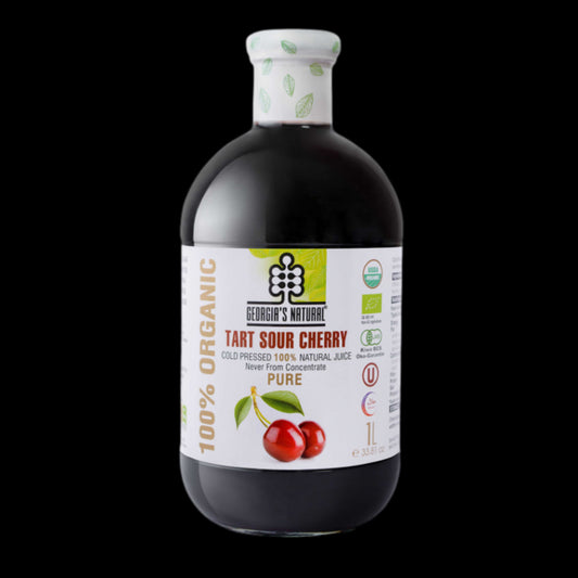 Georgia's Natural - Organic Tart Sour Cherry Juice 1lt