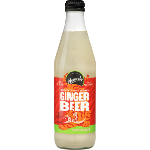 Remedy - Ginger Beer With Lime 330ml