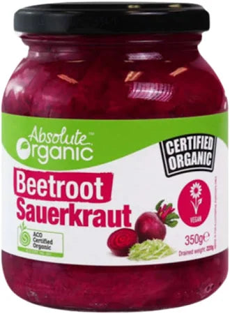 Absolute Organic - Beetroot Sauerkraut 350g