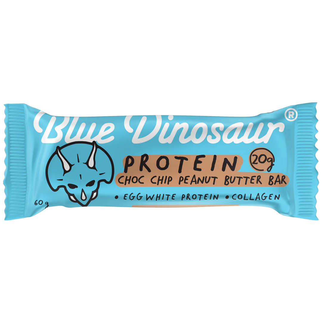 Blue Dinosaur - Choc Chip Peanut Butter Protein Bar 60g