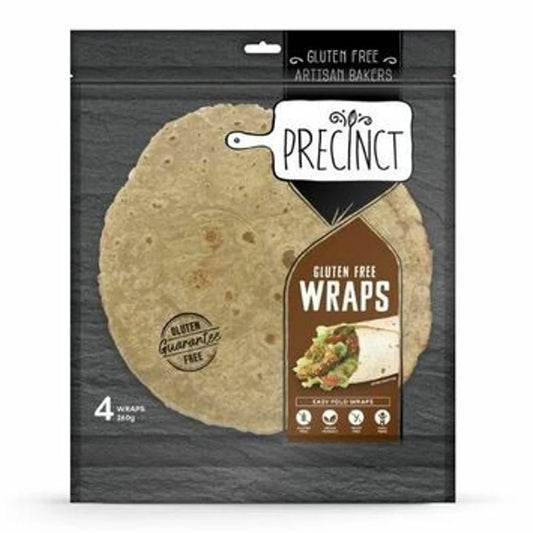 GF Precinct - Buckwheat & Chia Wrap 4pk