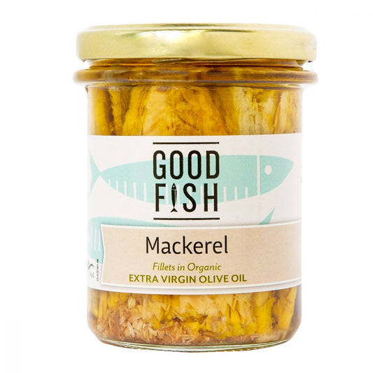 Good Fish - Mackerel Extra Virgin Olive Oil Jar 195g