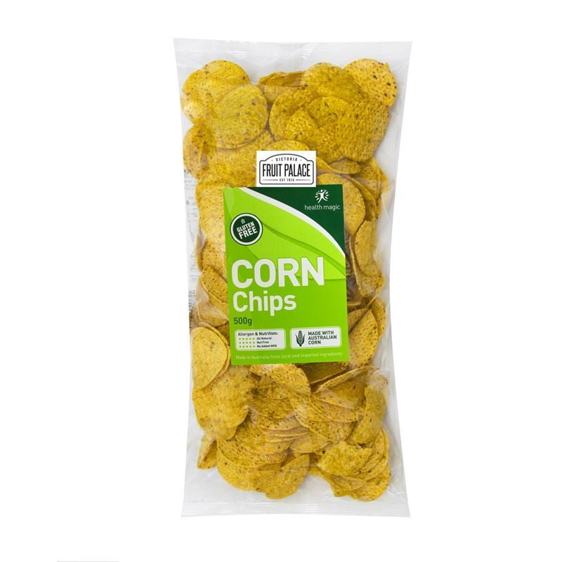Health Magic - Corn Chips Organic 500g