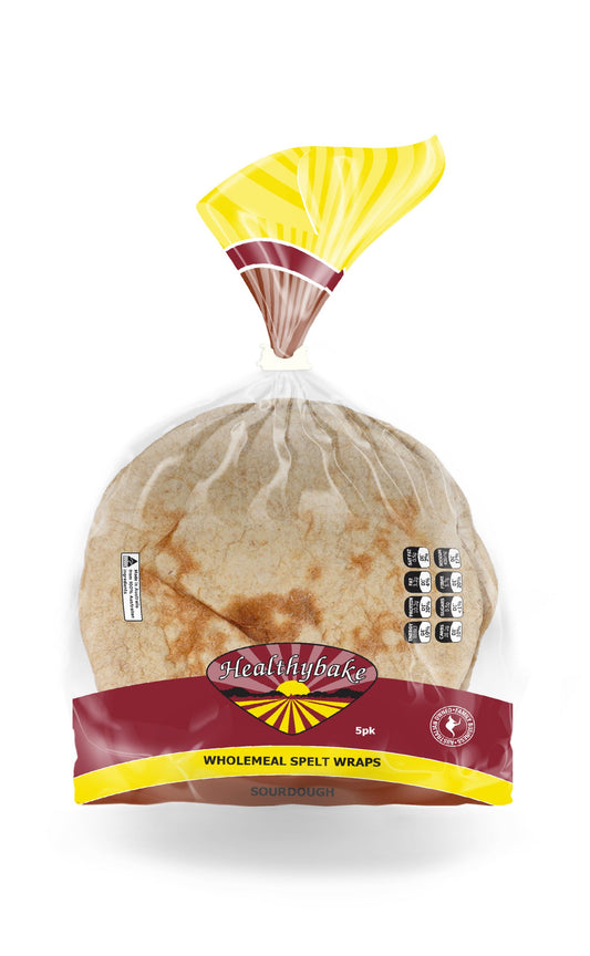 Healthybake - Wholemeal Spelt Wraps