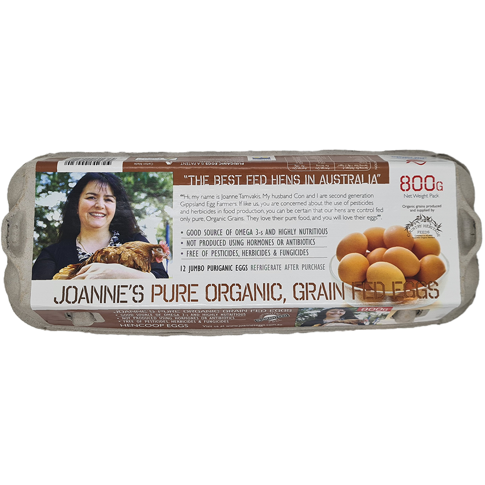 Joannes Organic - Eggs 800g