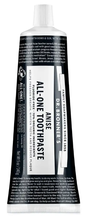 Dr Bronner's - Anise Toothpaste 140g