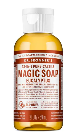 Dr Bronner's - Eucalyptus Castile Soap 59ml