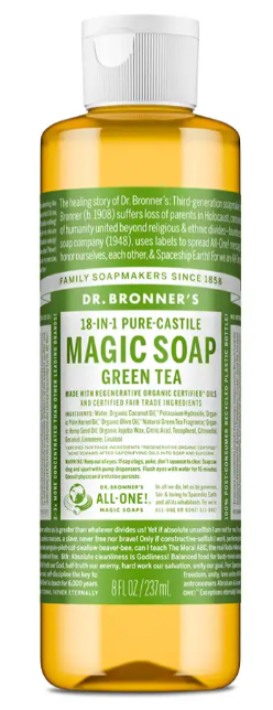 Dr Bronner's - Green Tea Castile Soap 237ml