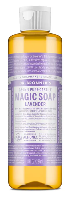 Dr Bronner's - Lavender Castile Soap 237ml