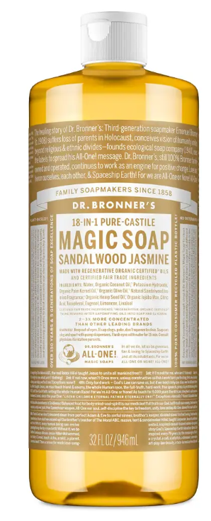 Dr Bronner's - Sandalwood Jasmine Castile Soap 946ml