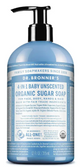 Dr Bronner's - Baby Unscented Pump Soap 355ml