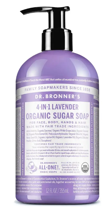 Dr Bronner's - Lavender Pump Soap 355ml