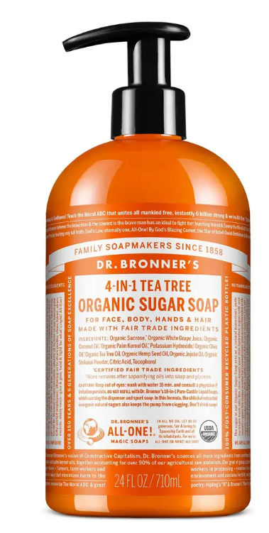 Dr Bronner's - Tea Tree Pump Soap 710ml