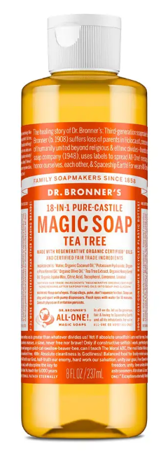 Dr Bronner's - Tea Tree Castile Soap 237ml