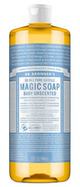Dr Bronner's - Baby Unscented Castile Soap 946ml