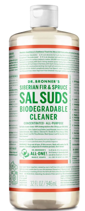 Dr Bronner's - Sal Suds Biodegradable Cleaner 946ml