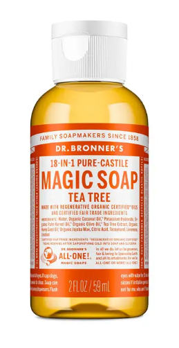 Dr Bronner's - Tea Tree Castile Soap 59ml