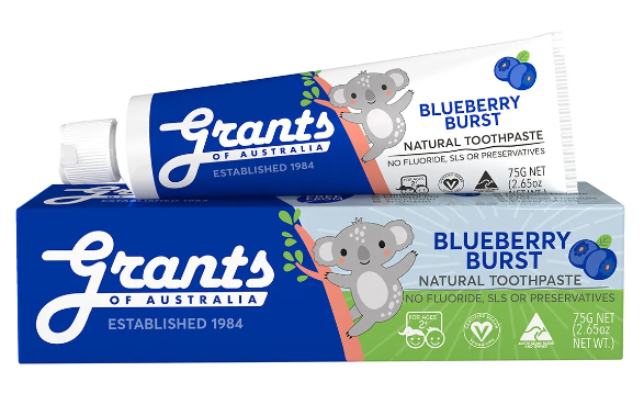 Grant's - Kids Blueberry Toothpaste 75g
