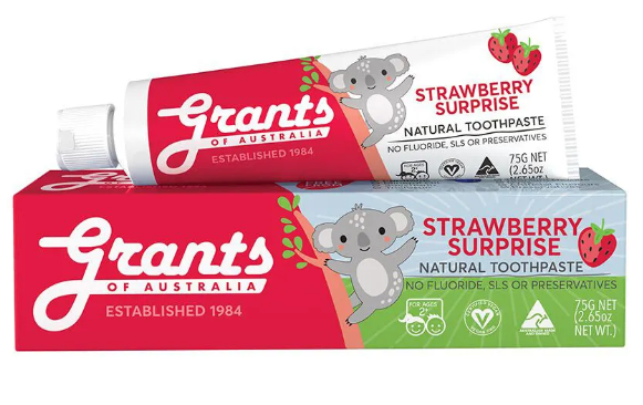 Grant's - Kids Toothpaste Strawberry Suprise 75g