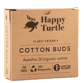 Happy Turtle - Cotton Buds 100pack