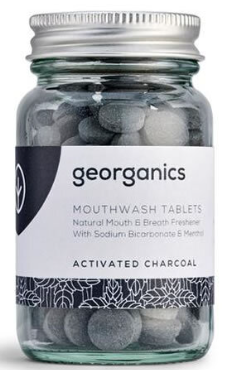 Georganics - Mouthwash Tablet Charcoal X 180