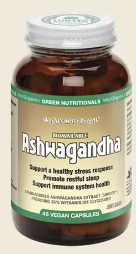 Green Nutritionals - Ashwagandha 45 caps