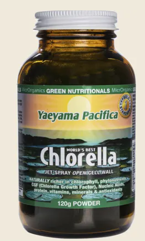 Green Nutritionals - Chlorella Powder Yaeyama Pacifica 120g