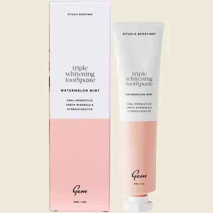 Gem - Toothpaste Watermelon Mint Triple White 110g
