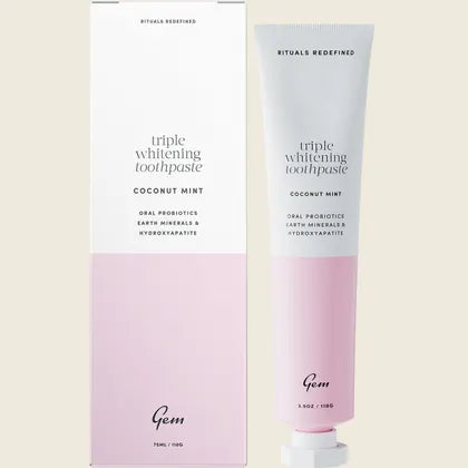 Gem - Toothpaste Coconut Mint Triple Whitening 110g