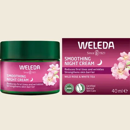 Weleda - Smoothing Night Cream Wild Rose & White Tea 40ml