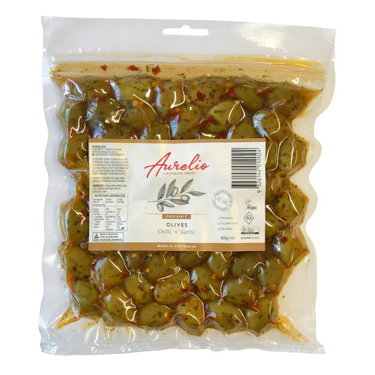 Aurelio - Green Olives Chilli 300g