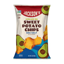 Jacksons - Sweet Potato Chips Sea Salt 142g