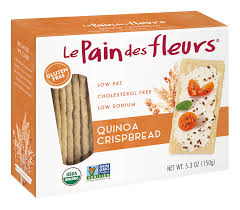Le Pain Des Fleurs - GF Organic Quinoa Crispbread 125g