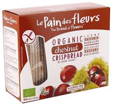 Le Pain Des Fleurs - G/f Chestnut Crispbread 125g