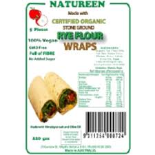 Natureen - Rye Wraps 5pk 280g
