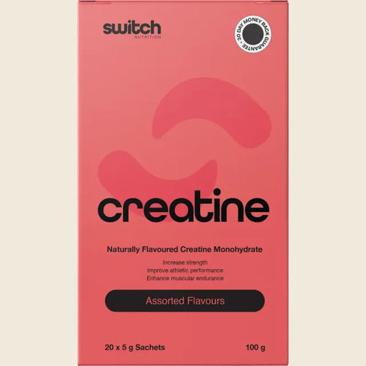 Switch Nutrition - Creatine Monohydrate Sachets Assorted 20x5g