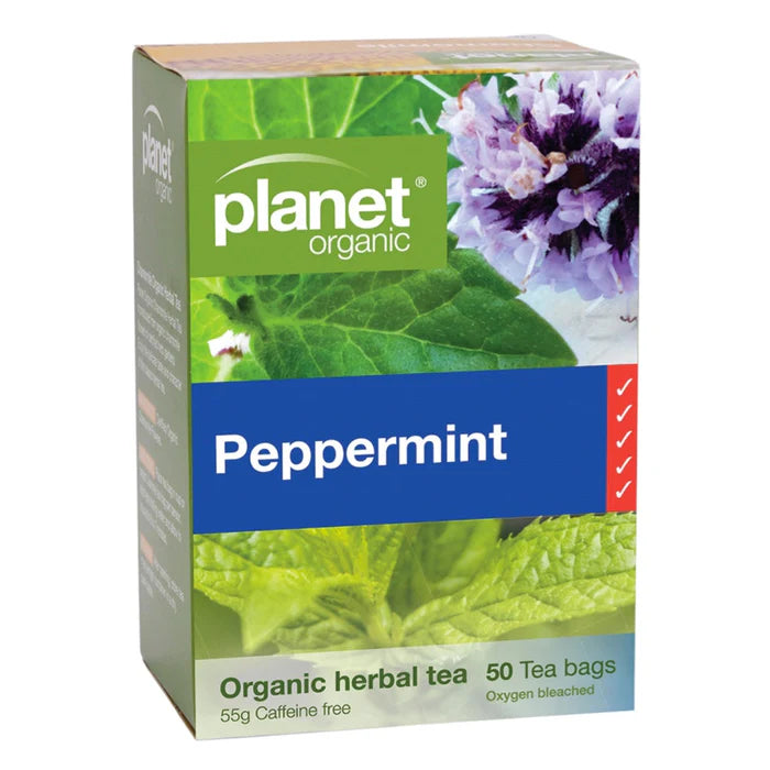 Planet Organic - Peppermint Tea 50 bags 55g