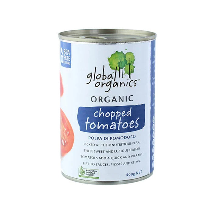 Global Organics - Chopped Tomatoes 400g