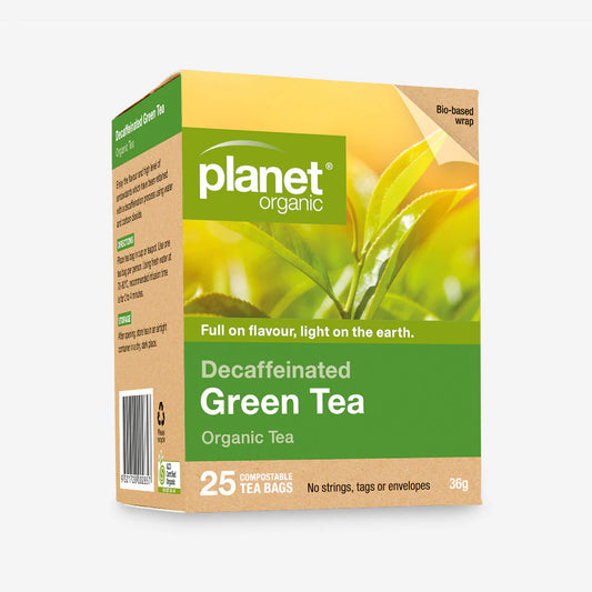 Planet Organic - Decaf Green Tea 25 Bags