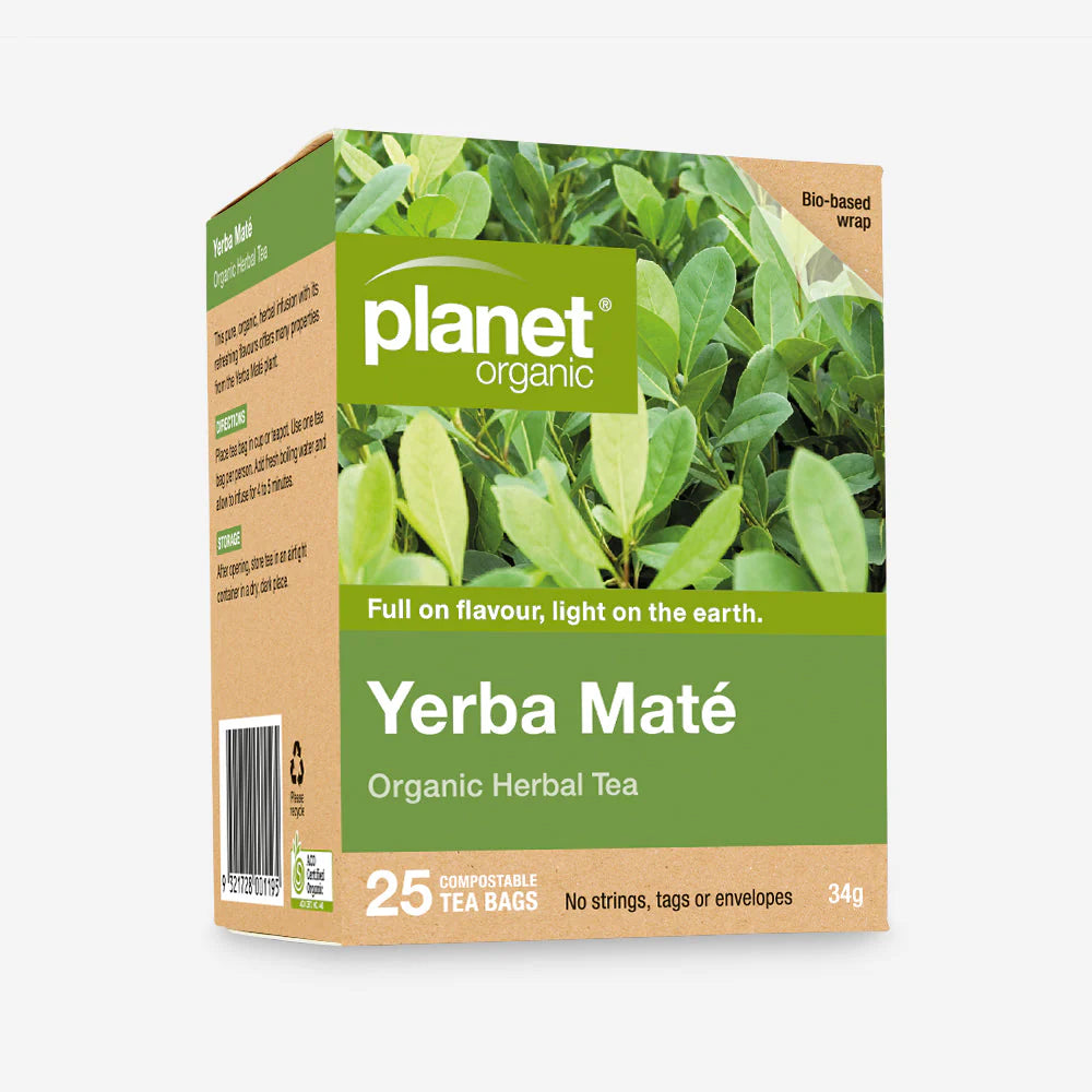 Planet Organic - Yerba Mate Tea 25 bags