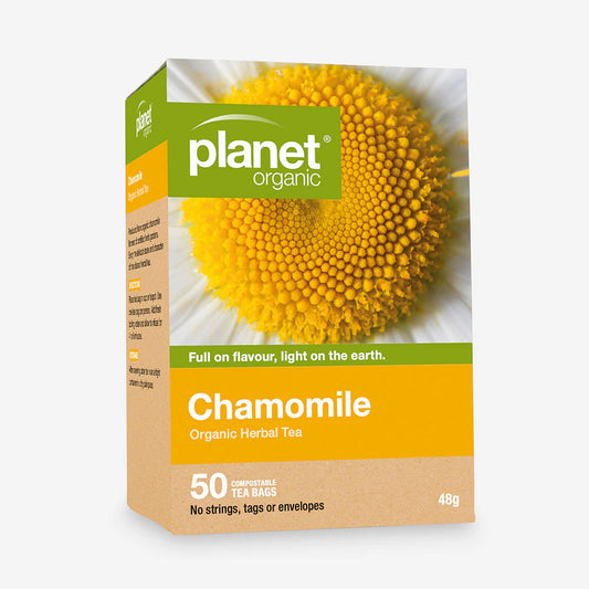 Planet Organic - Chamomile Tea 50bags 48g