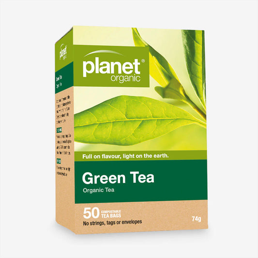 Planet Organic - Green Tea 50bags 74g