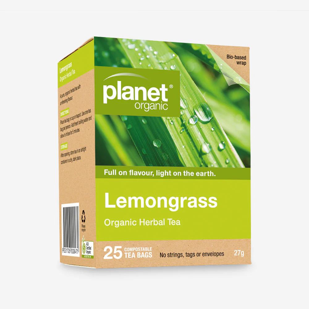 Planet Organic - Lemongrass Tea 25bags 27g