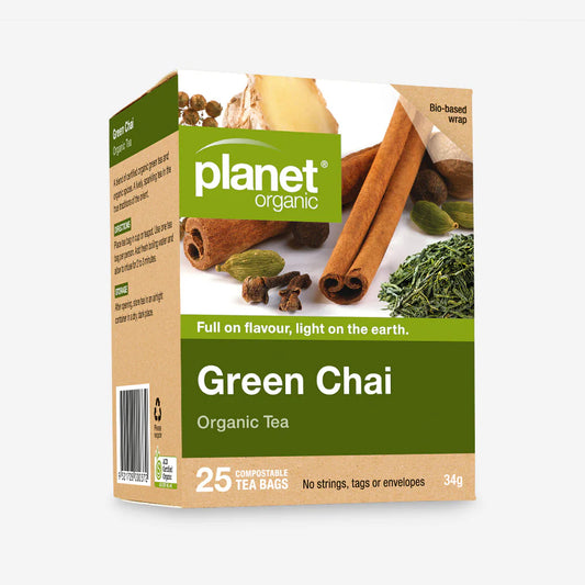 Planet Organic - Green Chai Tea 25bags