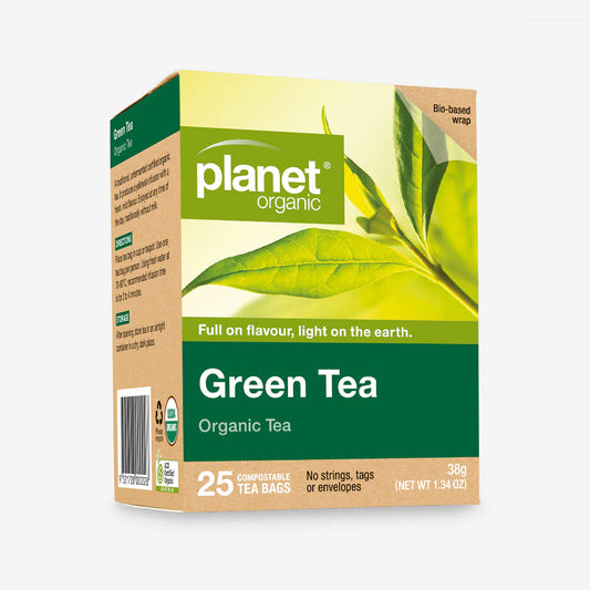 Planet Organic - Green Tea 25bags 38g